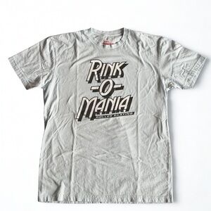 Netflix Light Blue Rink-O-Mania Short Sleeve Tee